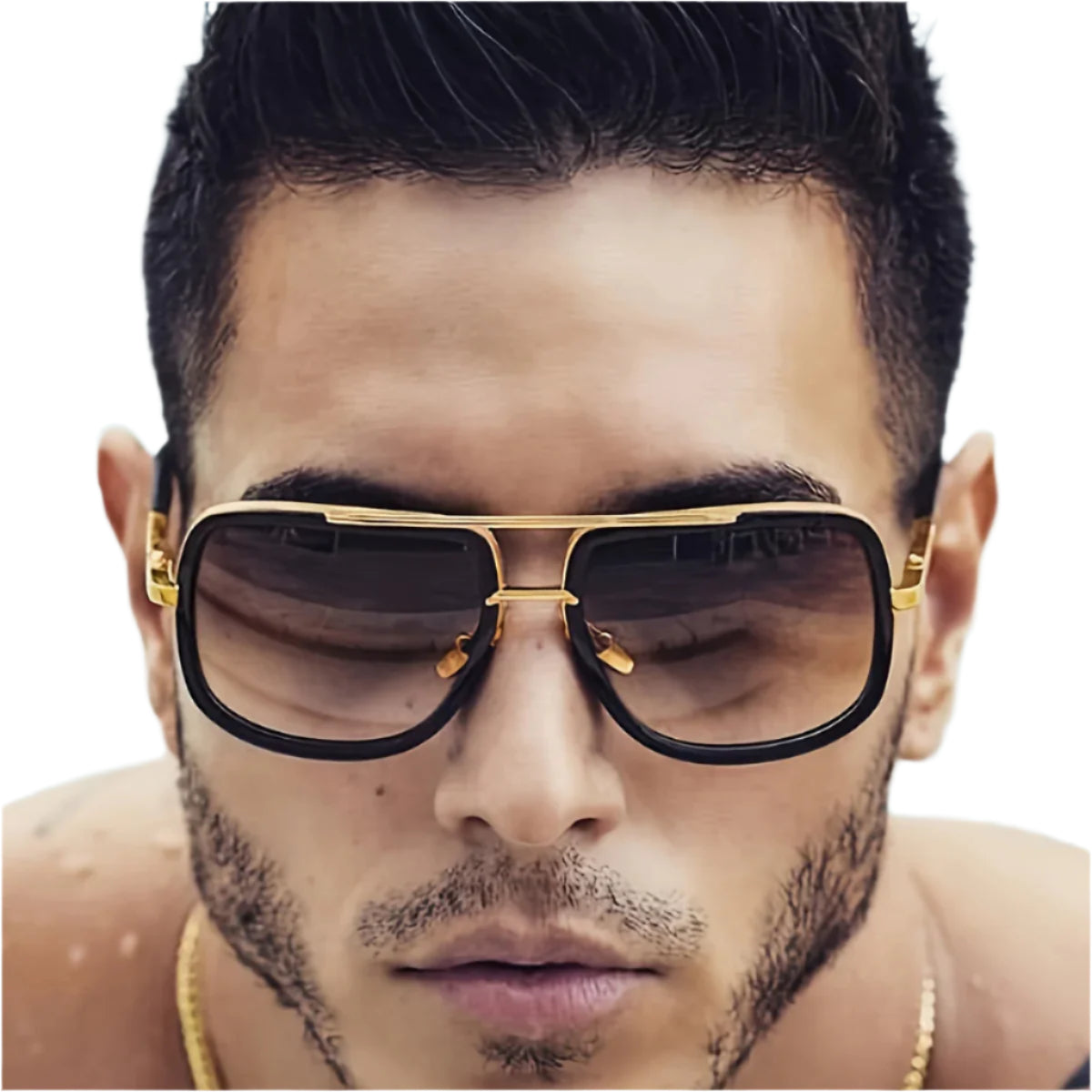 Black Lining Double Gray Sheet Beam Style