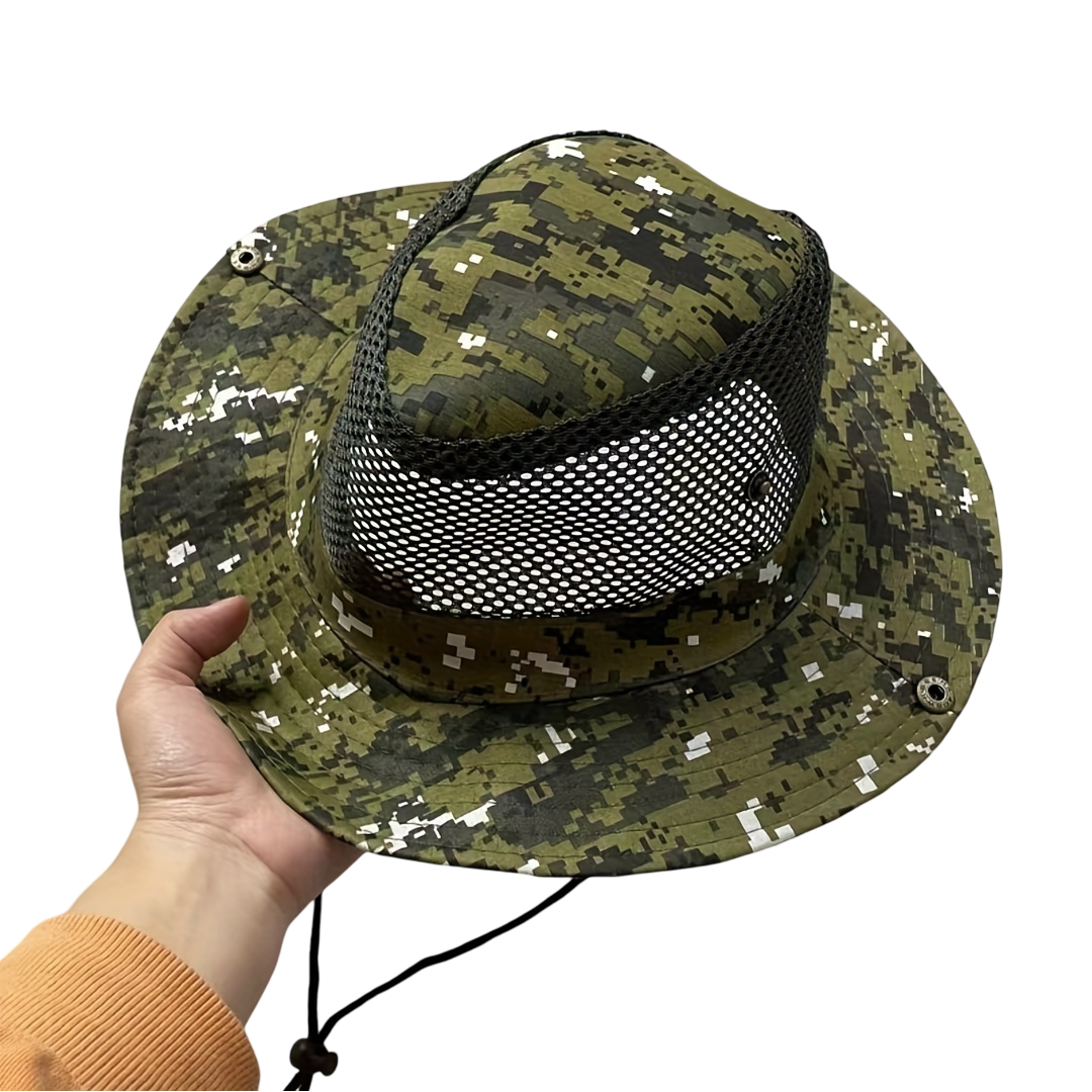 Digital Light Green Camouflage Shield