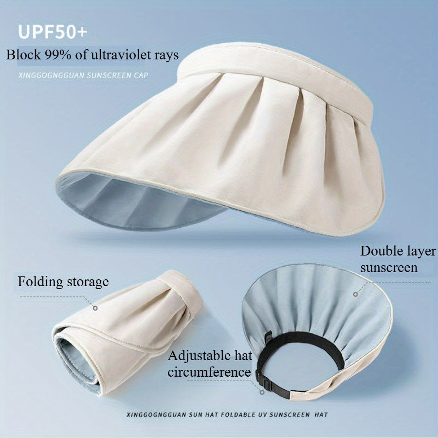 Beige Luxe Shade Hat