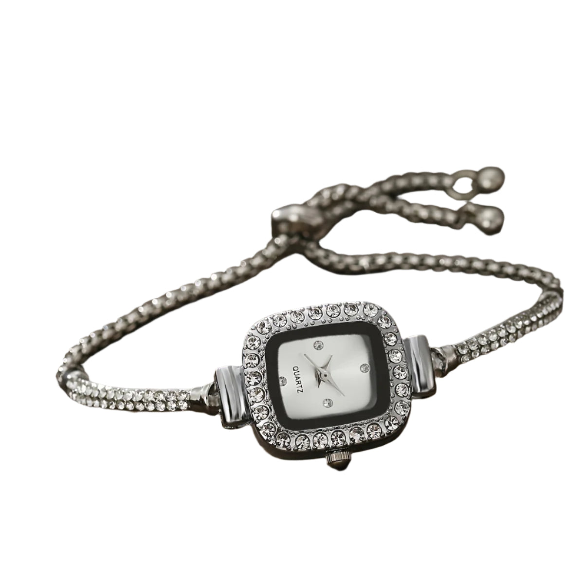 Silvery Radiant Elegance