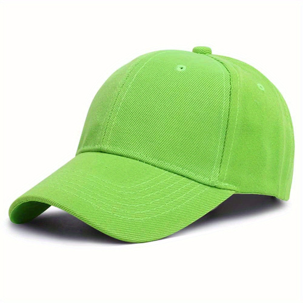 Gorra protectora solar verde fluorescente