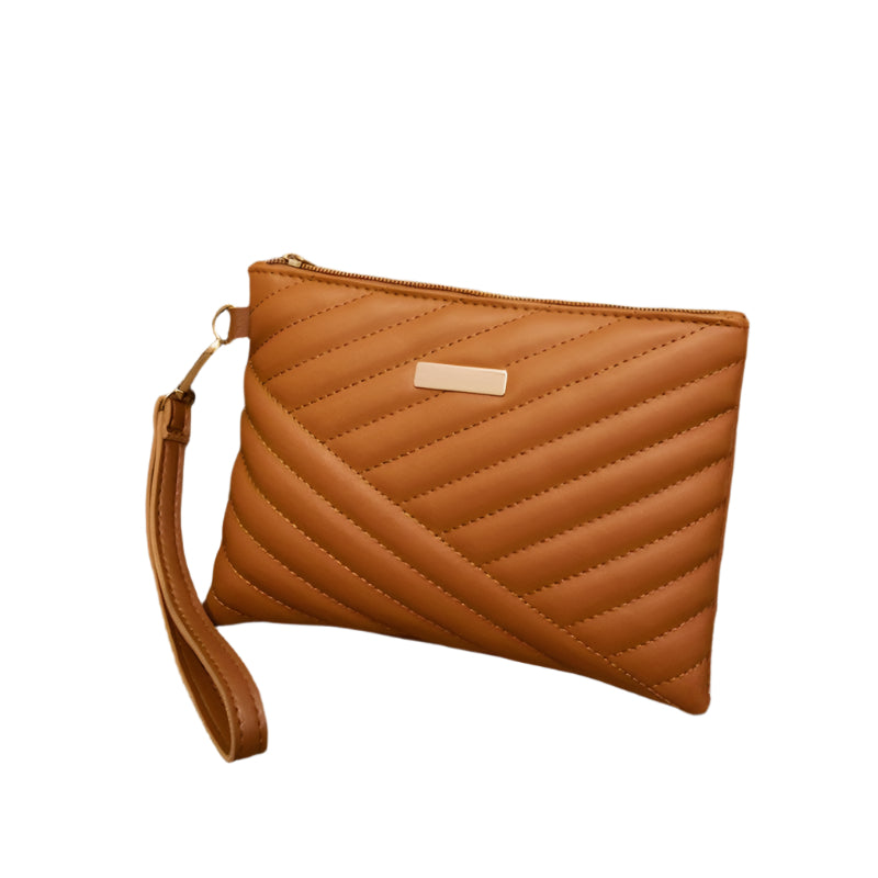 Bordado marrón chic