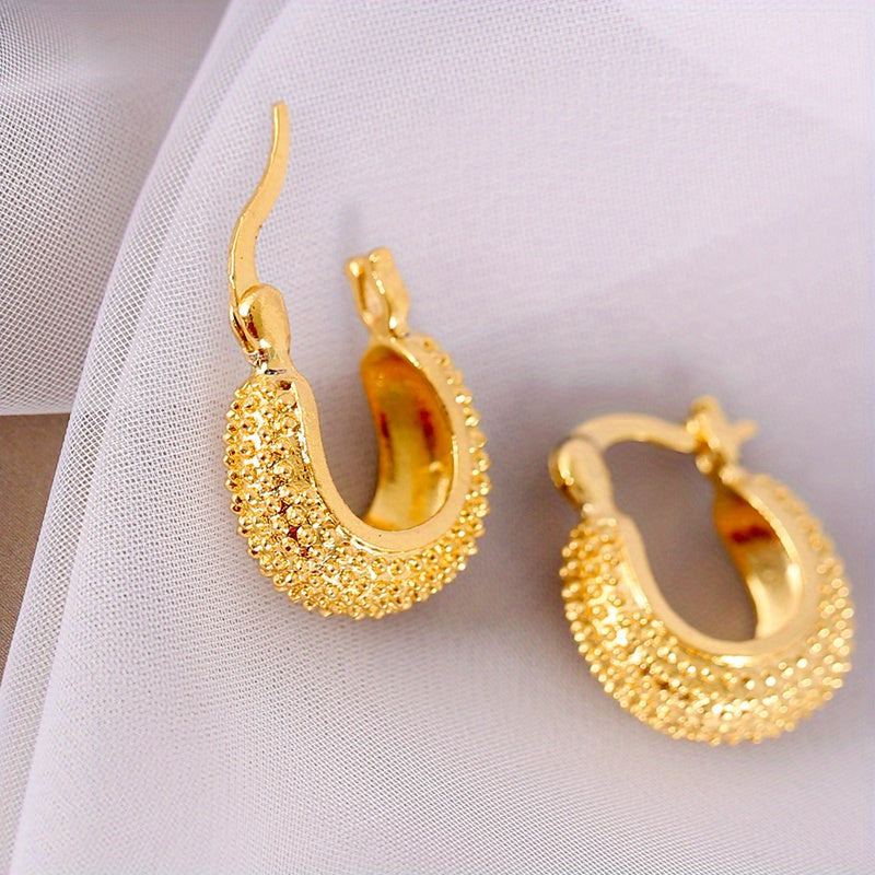 Golden Hoop Chic