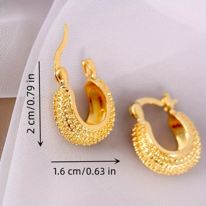 Golden Hoop Chic