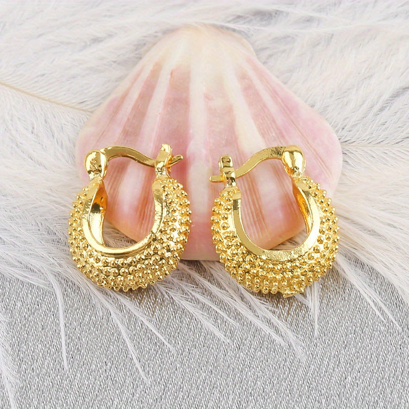 Golden Hoop Chic