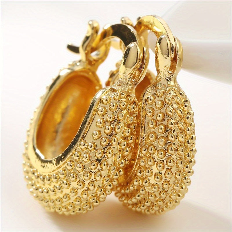 Golden Hoop Chic