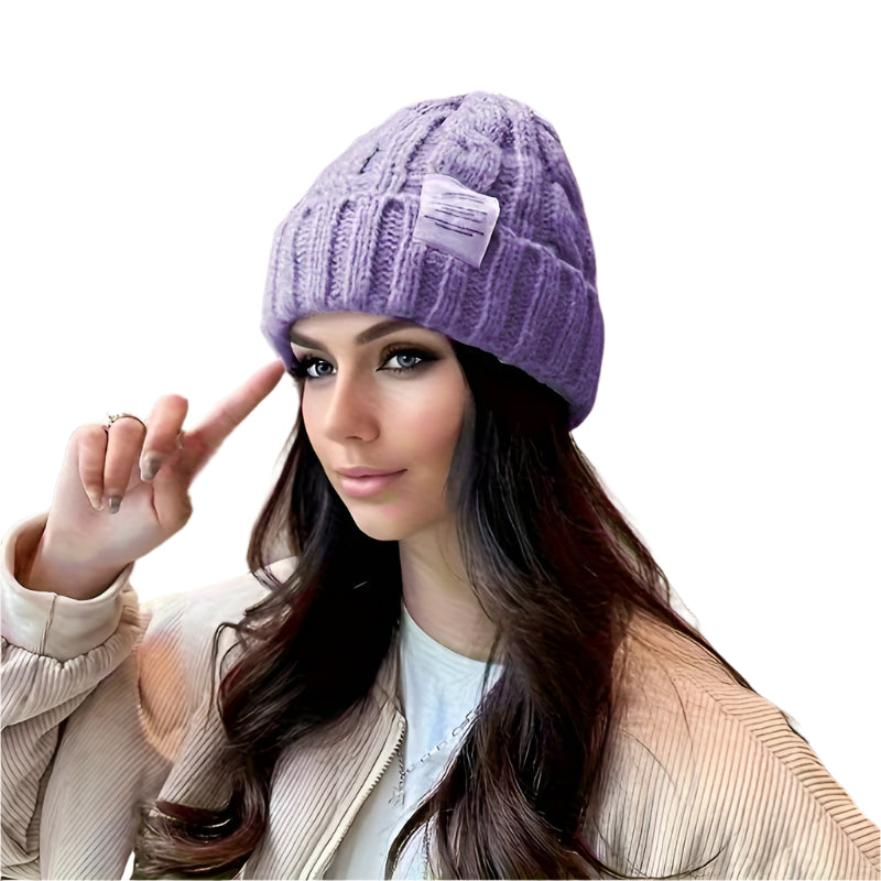 Gorro morado CozyY2K