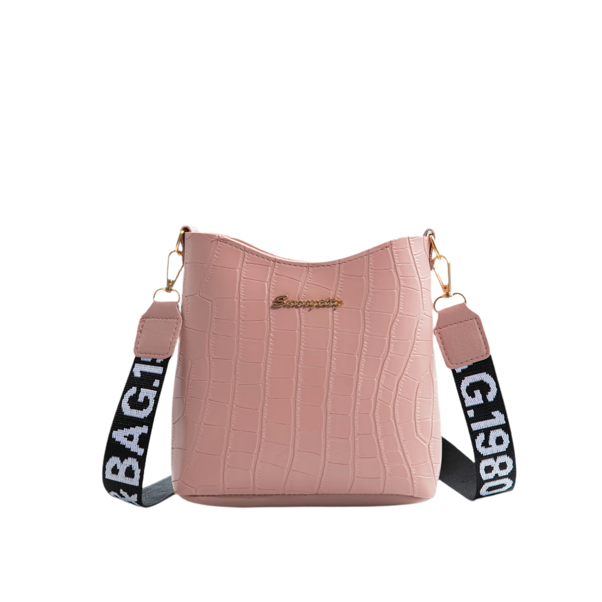 Viaje elegante en rosa