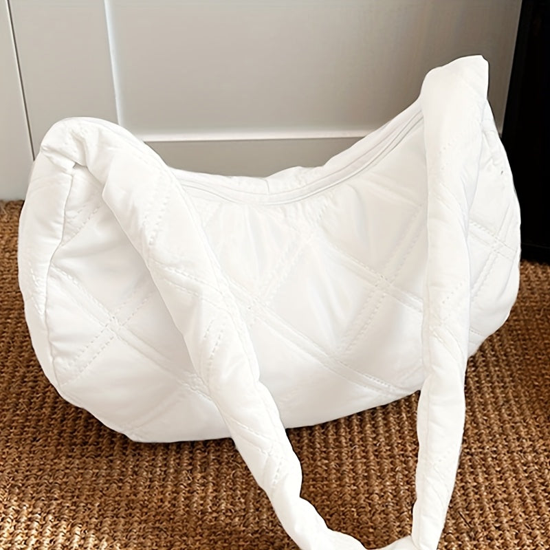 Bolso bandolera BJ574 blanco Cycle Quilt