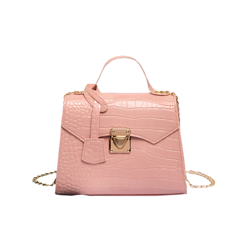 Cocodrilo urbano rosa