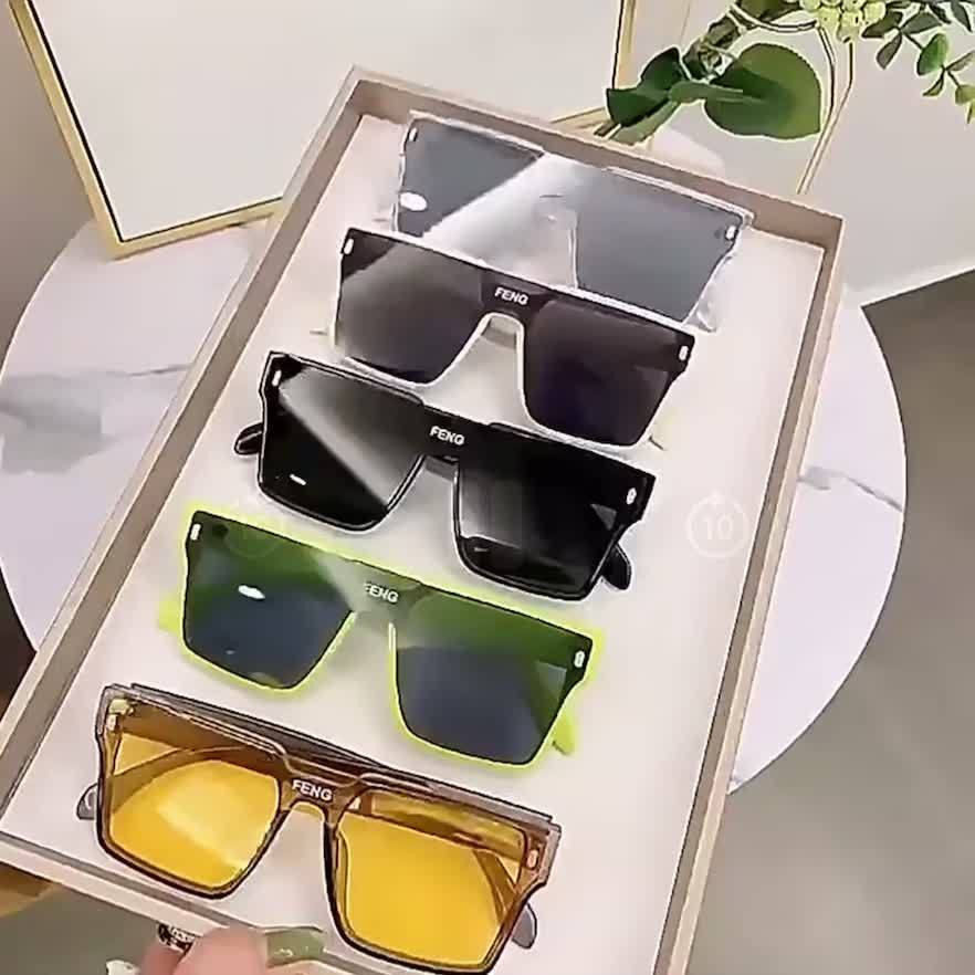 Black Film With White Frame Punk Vision