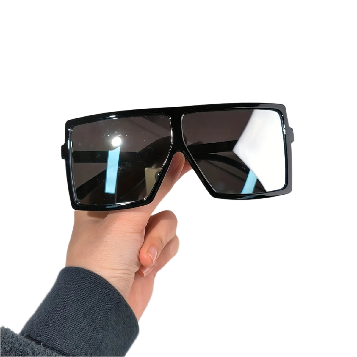 Black Slivery Clarity Frame