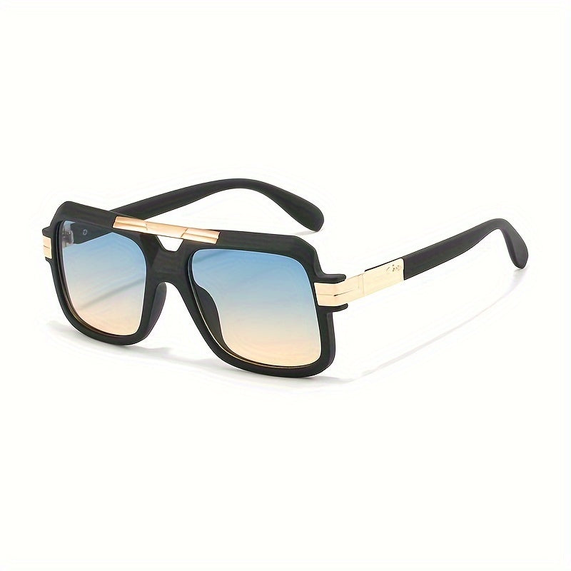 Black Frame Blue Yellow Film Steampunk Vibe