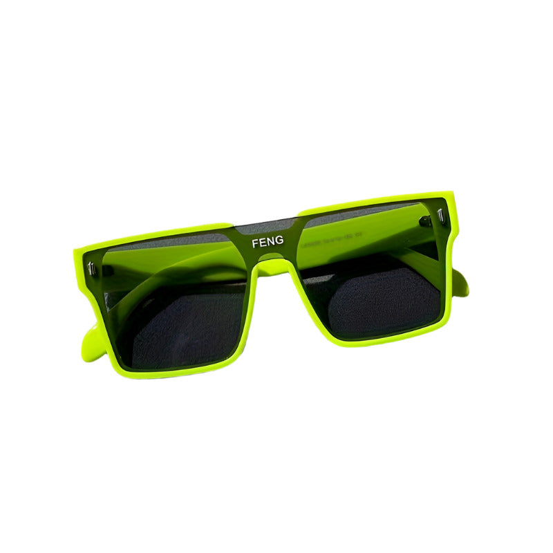 Green Frame Black Film Punk Vision