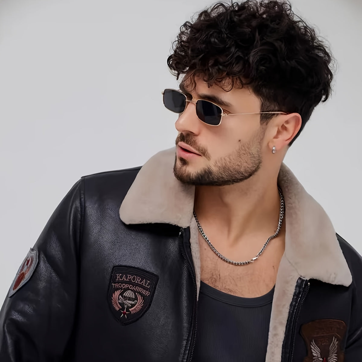 Golden Grey Gold Edge