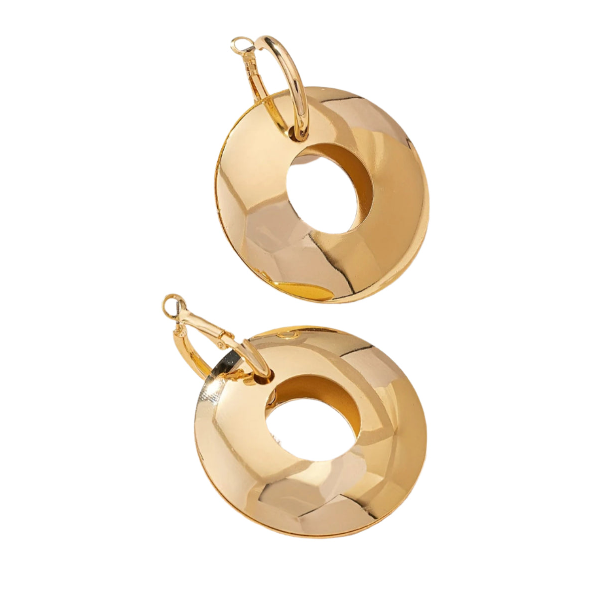 Geometría dorada amarilla dorada