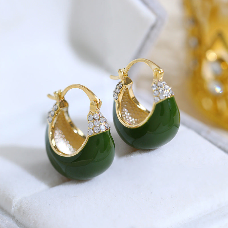 Resplandor verde esmeralda