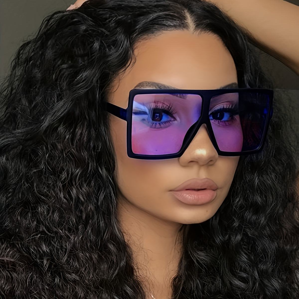 Black Purple Clarity Frame