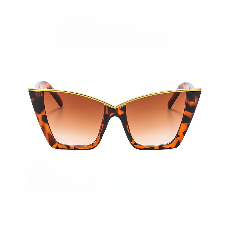Tortoiseshell Frame Tea Lens Glam Vision