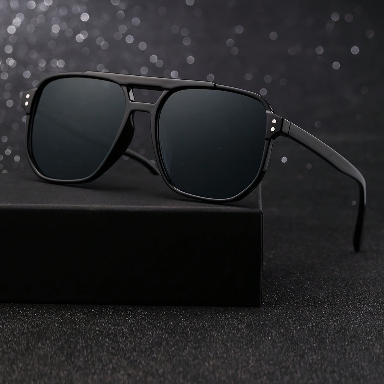 Black And Gray Combination Retro Vision