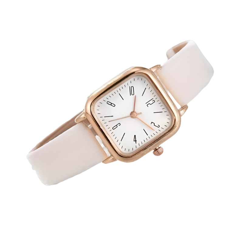 White Chic Time piece