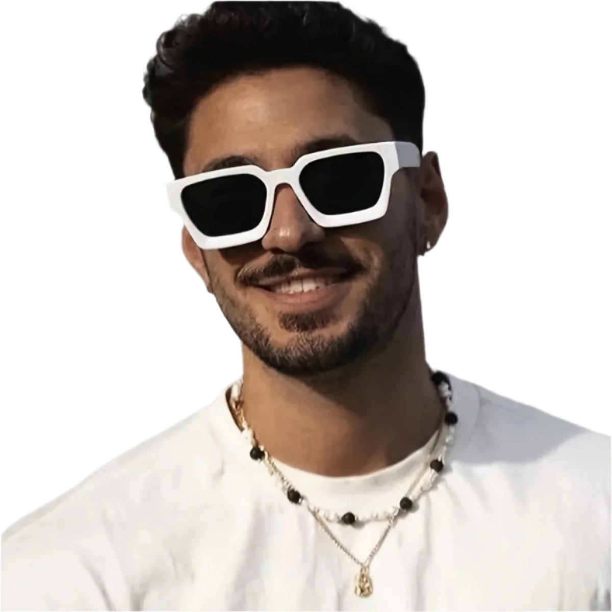 White and Grey Retro Vision