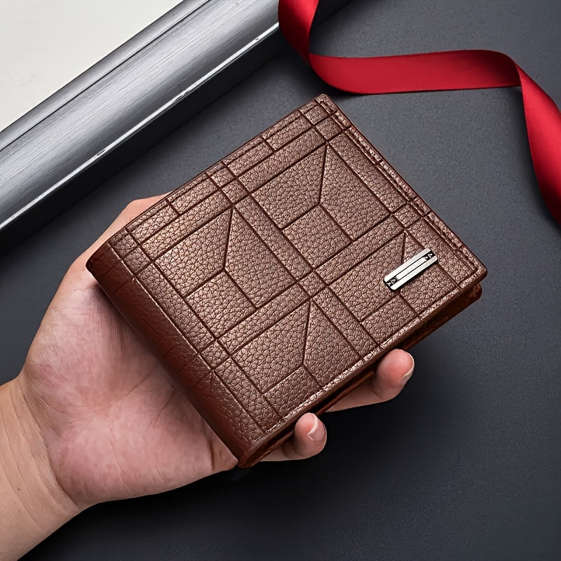 Pliegue elegante marrón