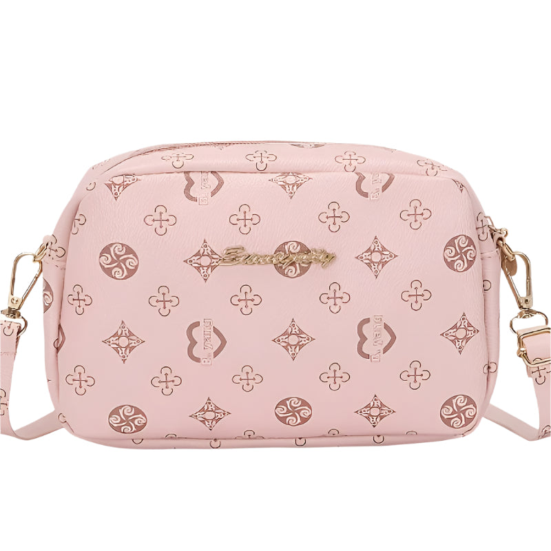 Estampado elegante de cuadros rosas