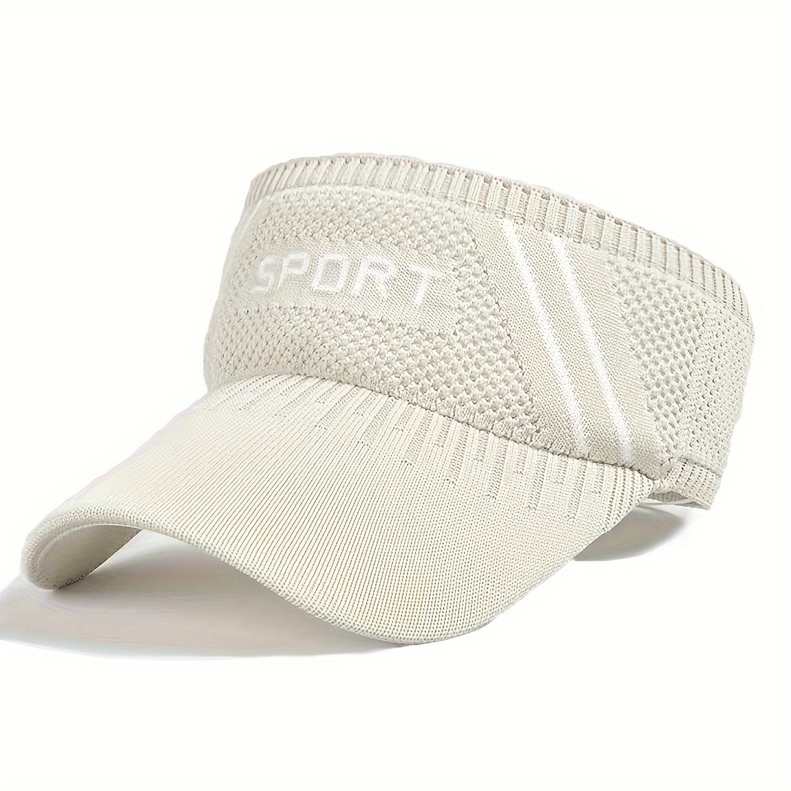 Beige Sport Shield Visor