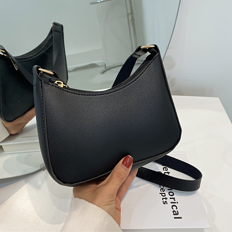 Luna elegante negra y crema