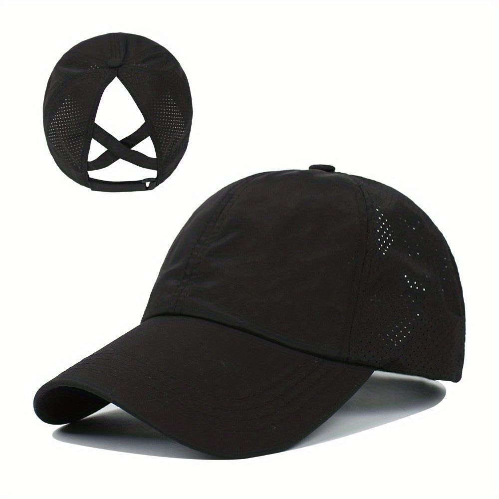 Black Aero Flow Cap