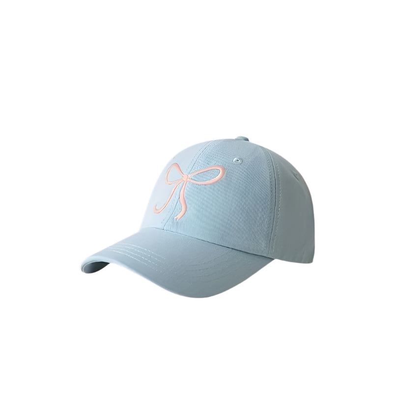 Gorra luminosa con lazo azul