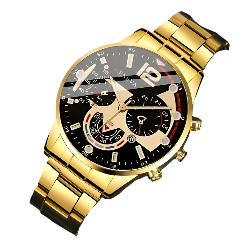 Golden Watch Bold Time