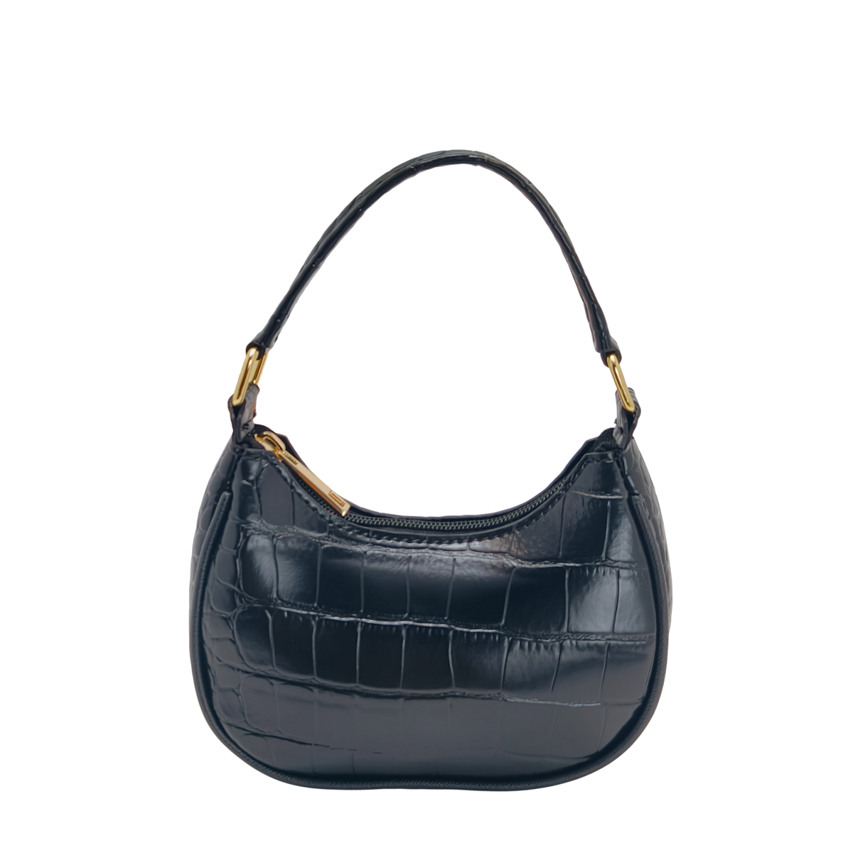 Charm de cocodrilo negro