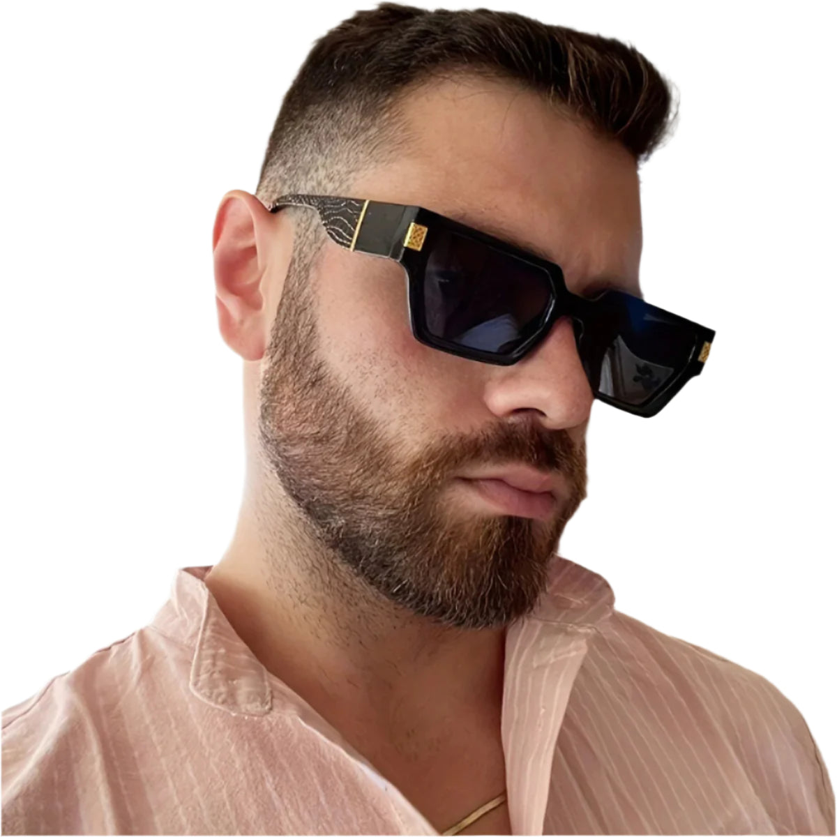 Deep Grey Square Edge