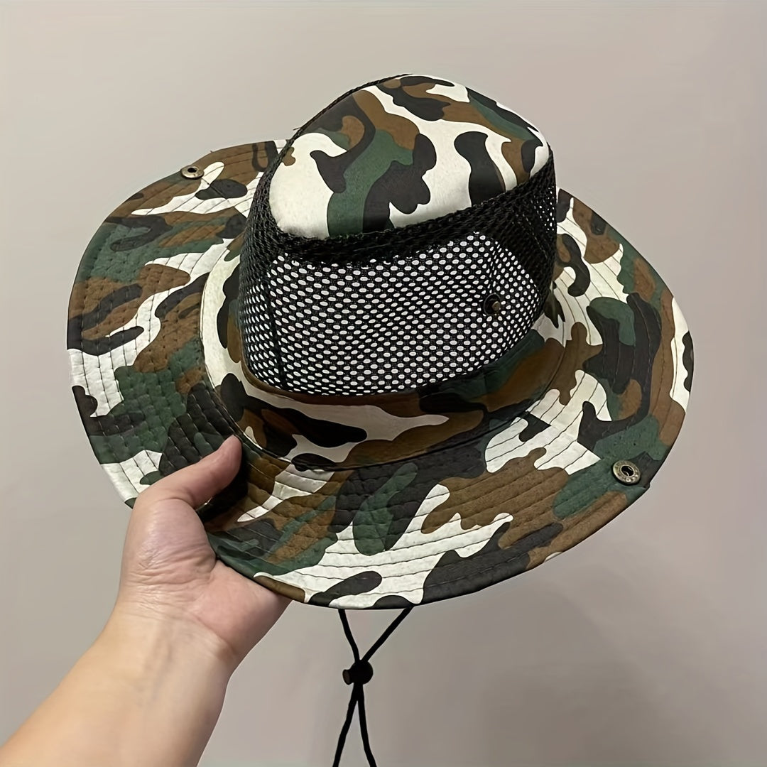Dark Green Camouflage Shield