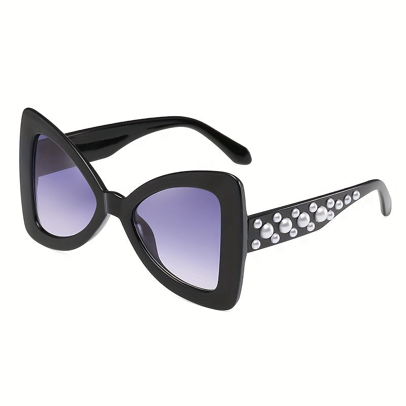 Marco negro brillante con degradado gris y estilo floral