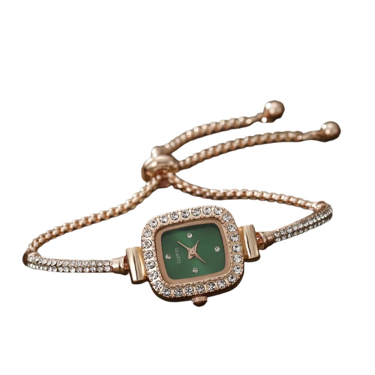 Rose Golden-green Radiant Elegance