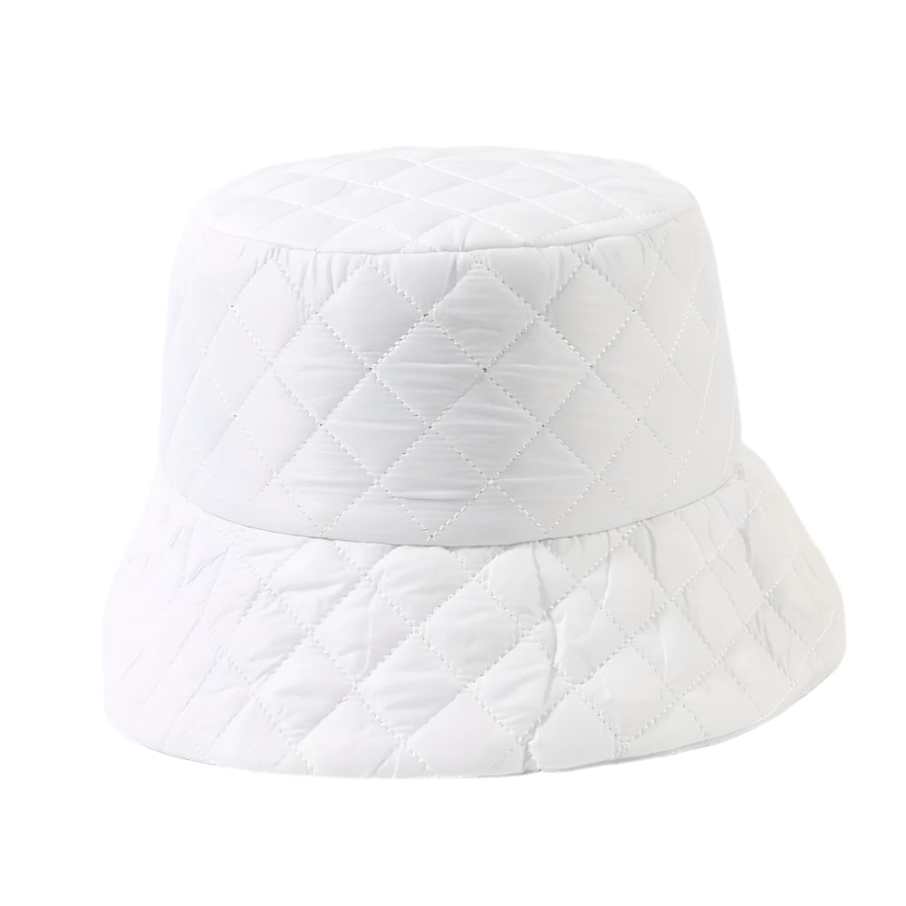 White Cozy Shield Hat