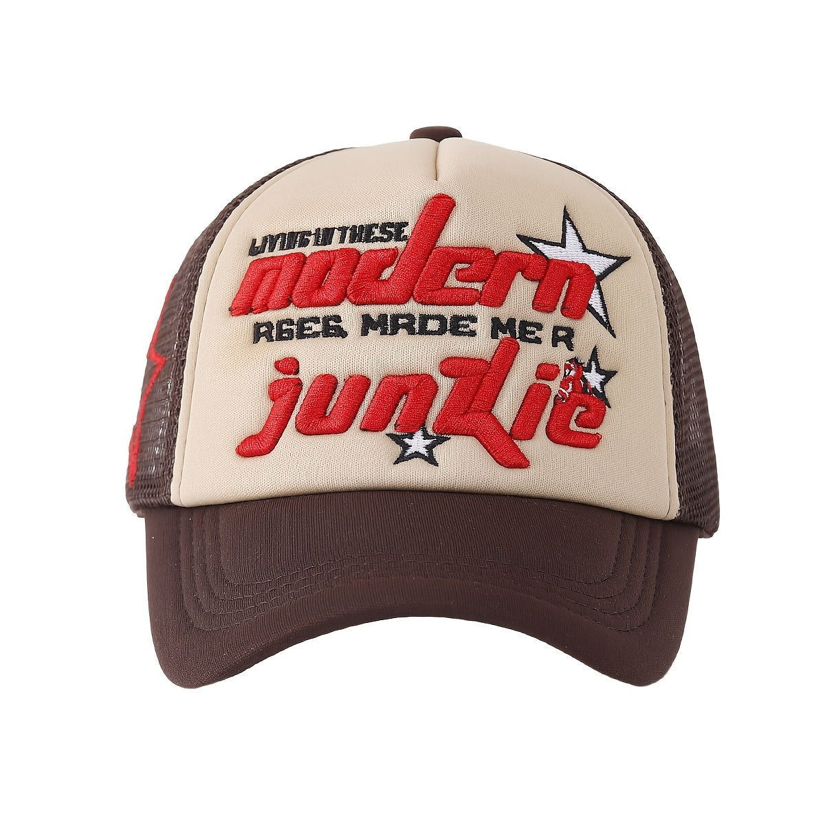 Café junkie moderne kaki Rebel Mesh