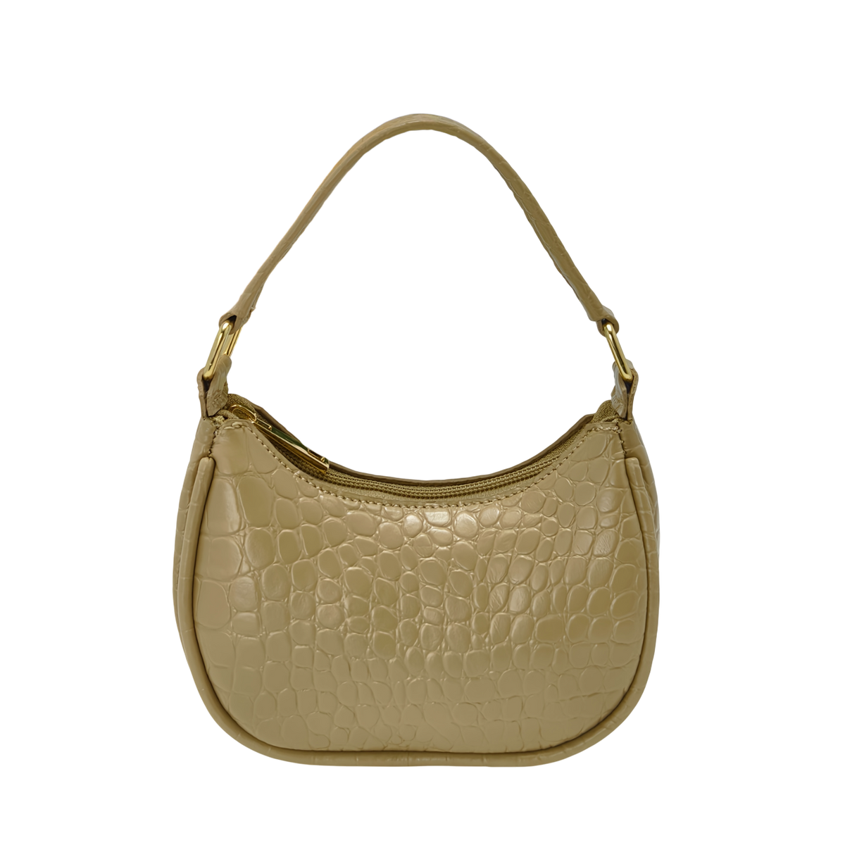 Charm de cocodrilo color albaricoque