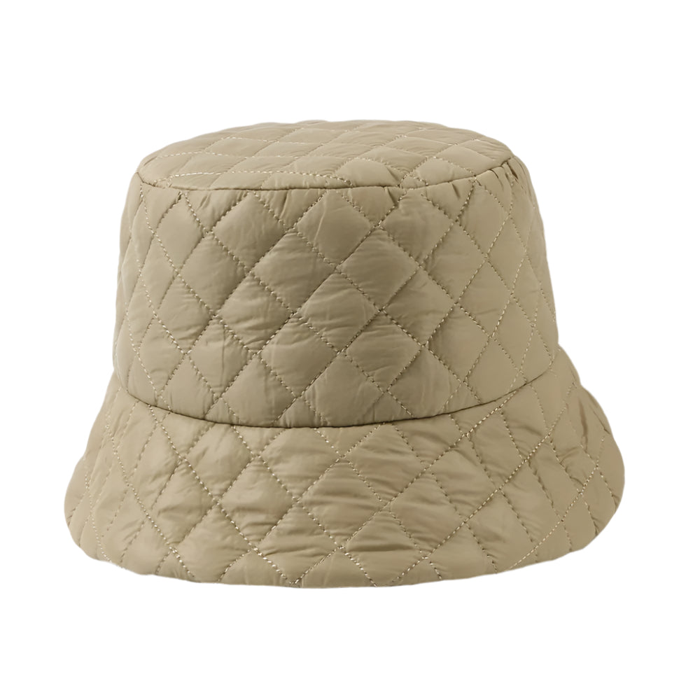 Sombrero de escudo acogedor de color caqui