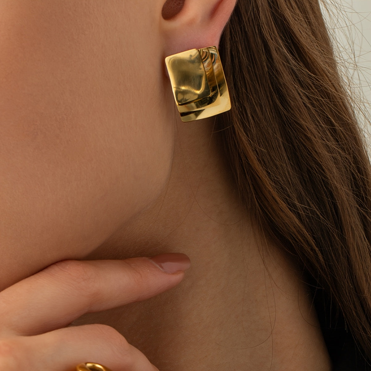 Geo Chic amarillo dorado