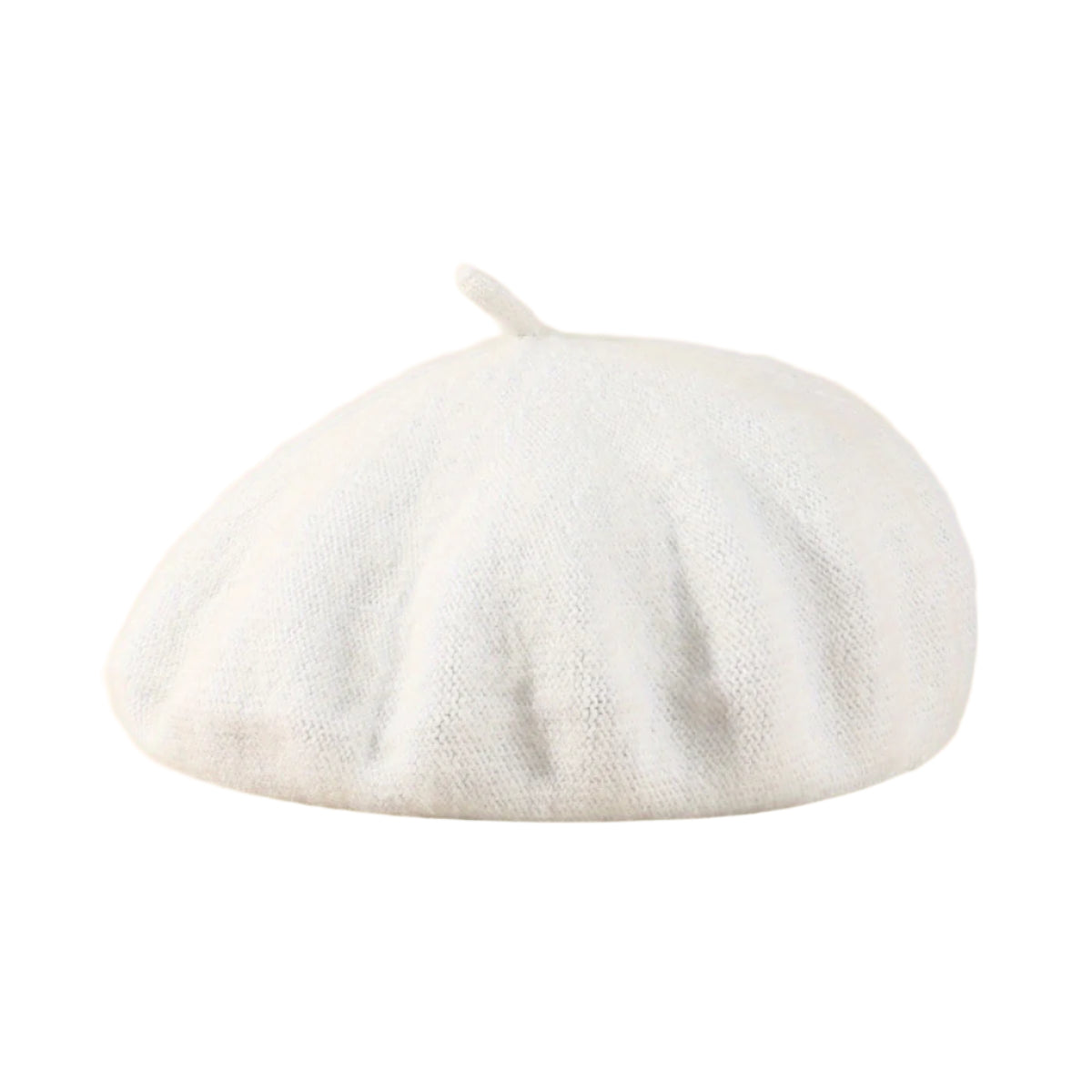 White Candy Beret