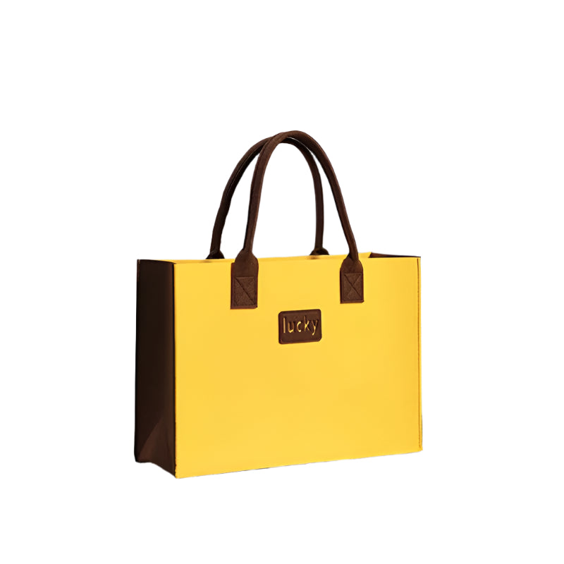 Bolso de la suerte amarillo