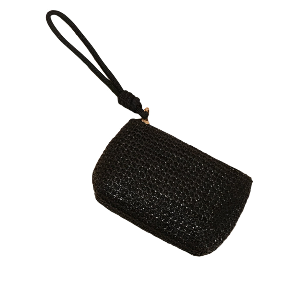 Cartera de mano negra Ease
