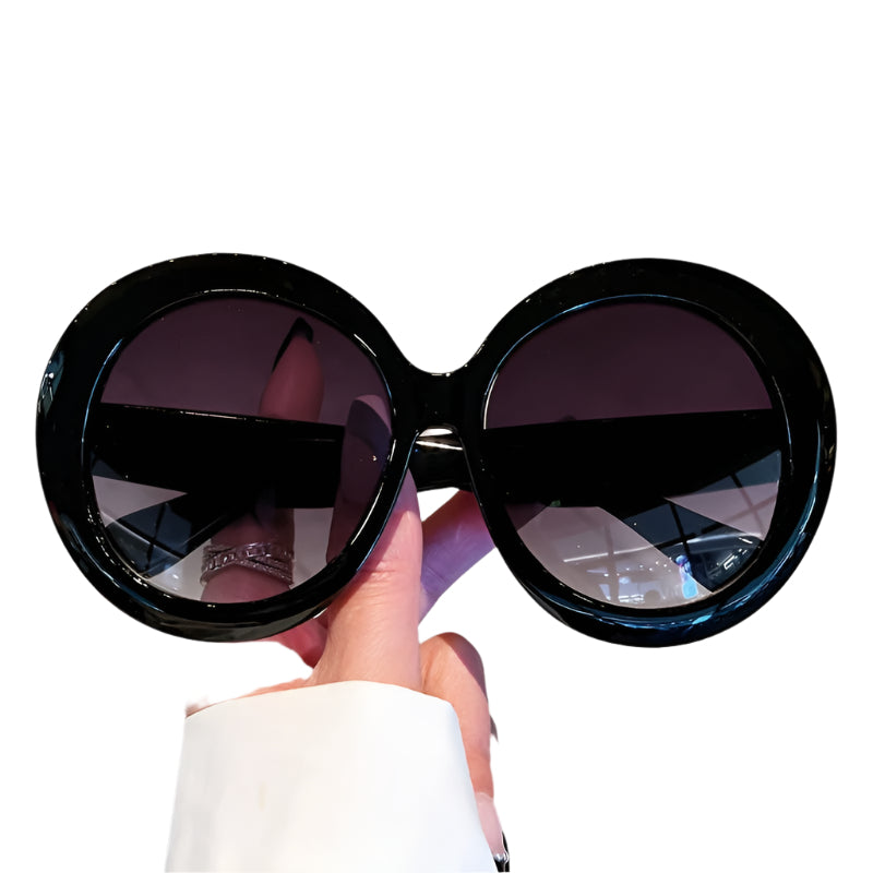 Black-gradient Gray Vivid Round