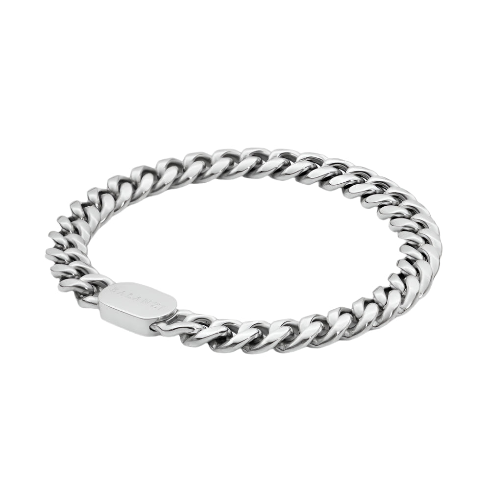 Cuban Link Bracelet (Silver) 8MM