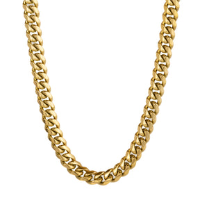 Cuban Link Chain (Gold) 12mm