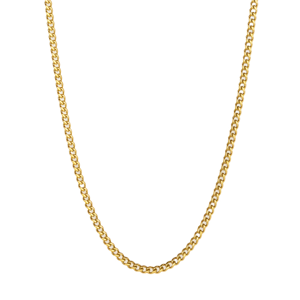 Cuban Link Chain (Gold) 4MM